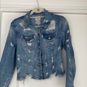 Cropped Denim jacket